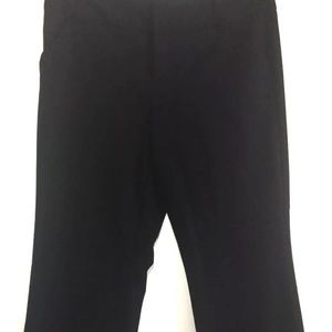 DAISY FUENTES Black Dress Slacks Flat front sz 14